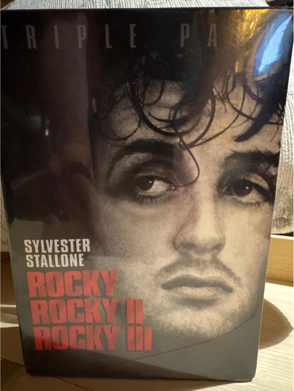 Sylvester Stallone Triple Pack ROCKY ROCKY II - ROCKY III 3 DVD Box Set Sealed